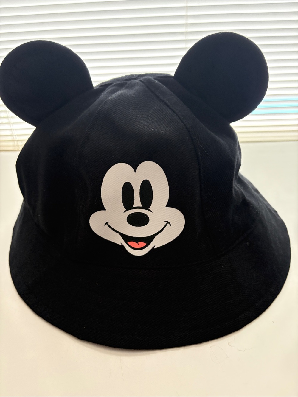 Disney Black Mickey Ear Bucket Hat
